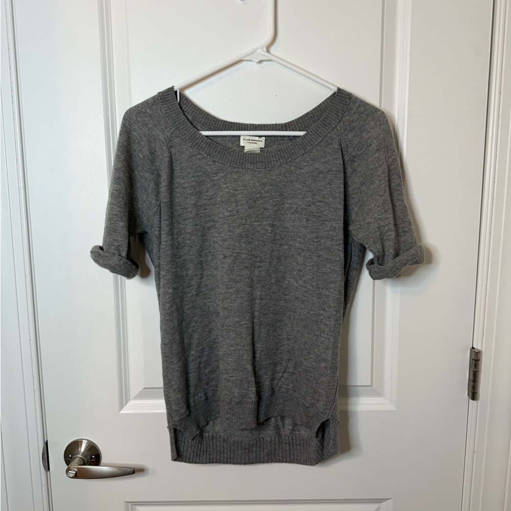 Club Monaco Cashmere Sweater in Gray
